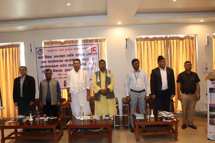 बालविवाह अन्त्यका लागि ९ बुँदे प्रतिबद्धता