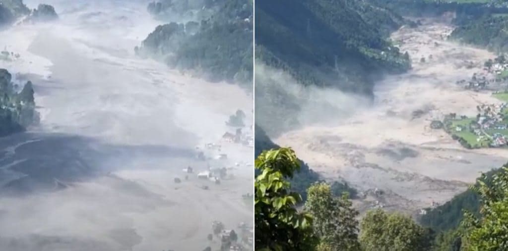 भोटेकोशीमा एक्कासी ठूलो बाढी, टिमुरे बजार क्षेत्रमा ठूलो क्षति