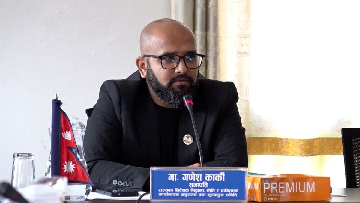 प्राकृतिक विपद् जोखिम न्यूनीकरणमा संसदीय तहबाट सामूहिक पहल आवश्यक : सभापति कार्की